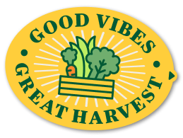 Good Vibes Great Harvest Stamp