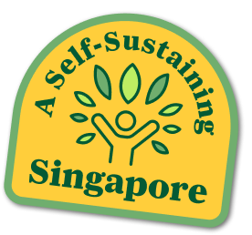 Self-sustaining Singapore stamp